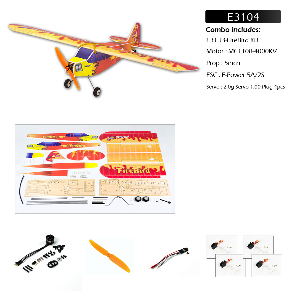 Dancing-Wings-Hobby-E31-J3-FireBird-600mm-Spannweite-PP-Foam-RC-Flugzeug-mit-starrem-Fluumlgel-Bausa-1982205-19